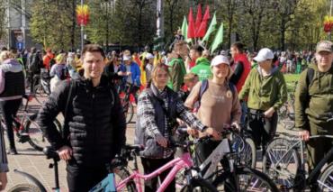 В Могилеве прошел большой городской велопробег «Закрытие сезона» 